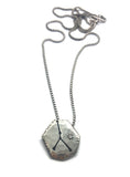 zodiac constellation pendant- for him