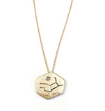 zodiac constellation pendant- for him